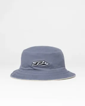 Pilusos Rusty Kick Flip Reversible Bucket Hat China Blue - Shop Now!