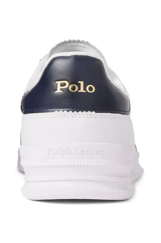 Polo Ralph Lauren leather sneakers Hrt Aera white color 809954593001.100