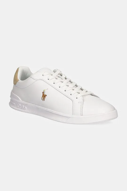 Polo Ralph Lauren leather sneakers Hrt Ct II white color 809940762001