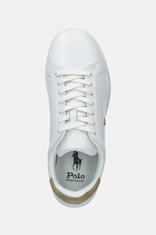 Polo Ralph Lauren leather sneakers Hrt Ct II white color 809940762001