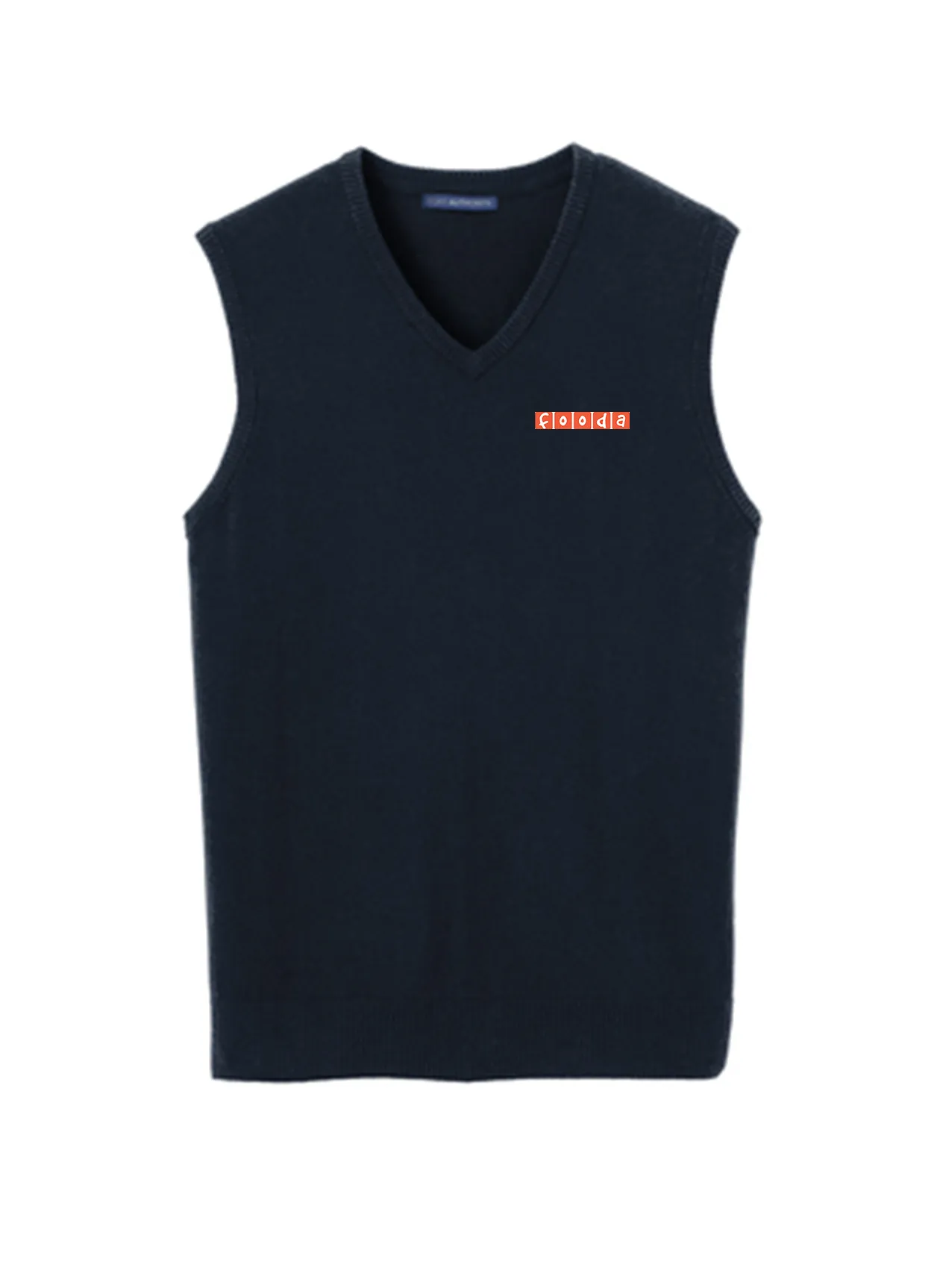 Port Authority Sweater Vest, Navy [Fooda Manager]