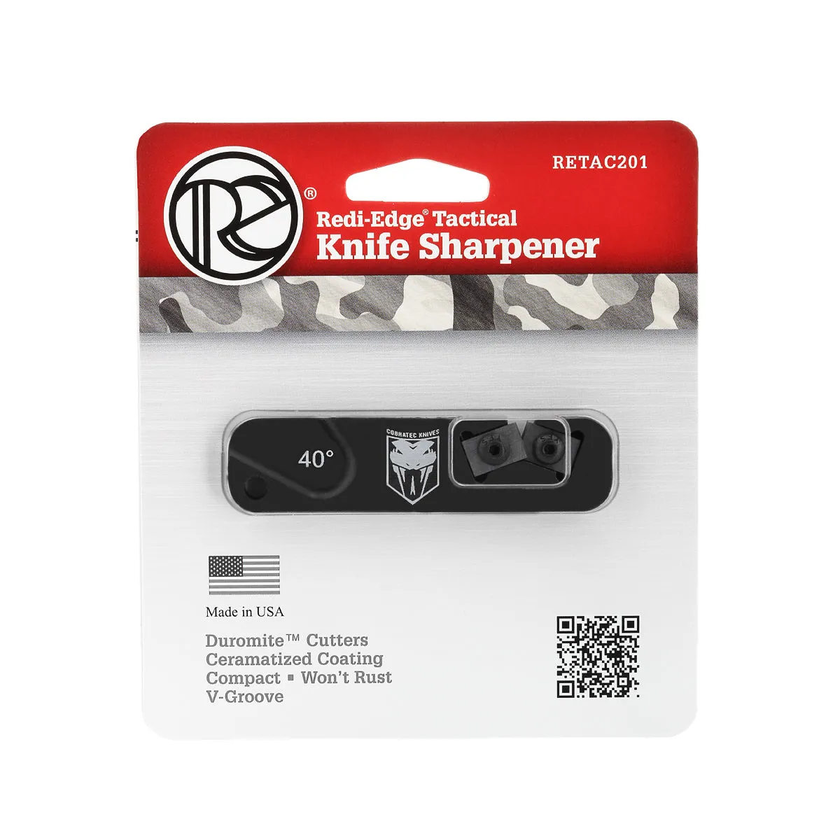 Redi Edge Grey Tactical Knife Sharpener