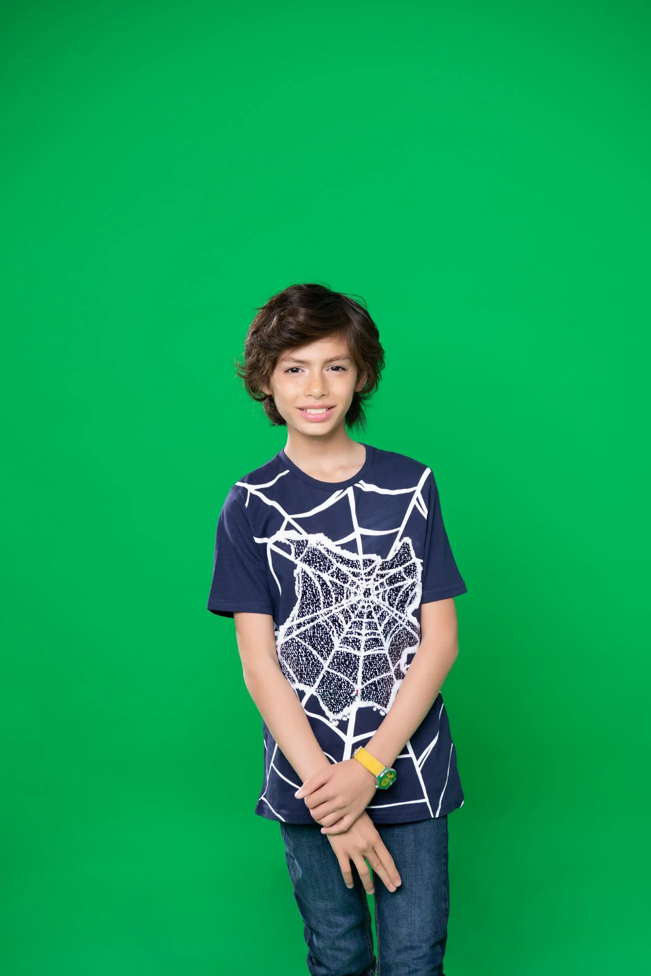 Reversible Spiderman T-Shirt with Flip-Sequin Design