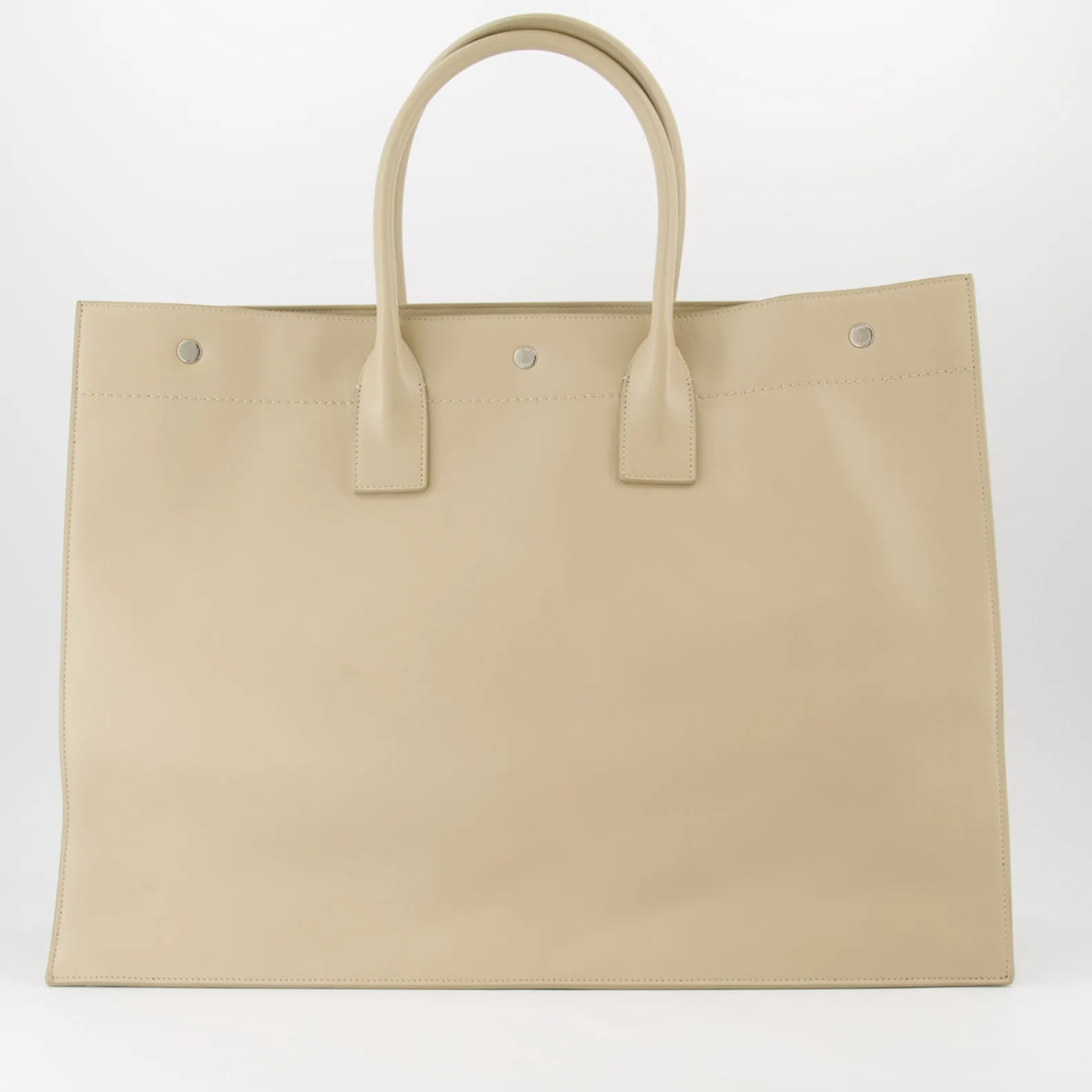 Rive Gauche Leather Tote Bag