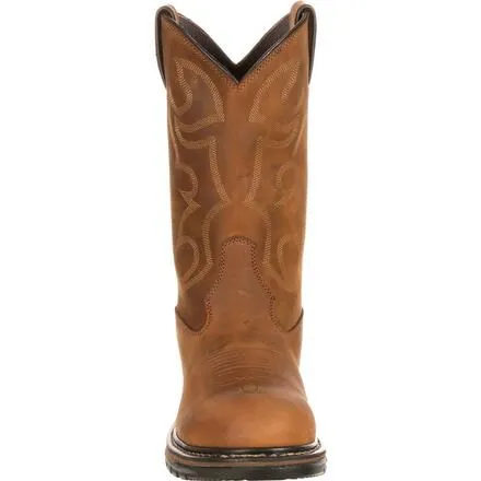 Rocky Original Ride Branson Steel Toe Waterproof Western Boots