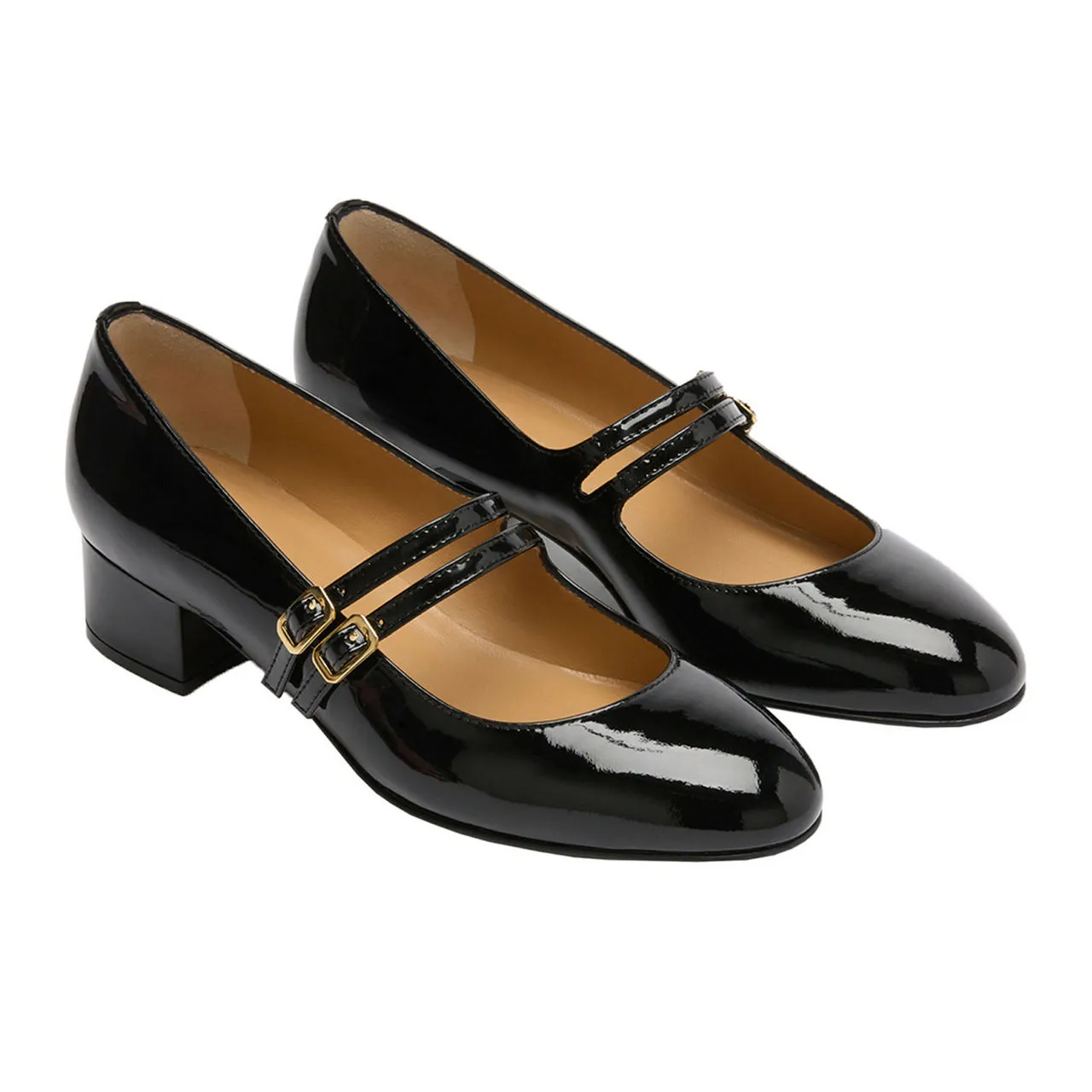 RUSSELL & BROMLEY Prima Mary Jane Ballet Flats - Black