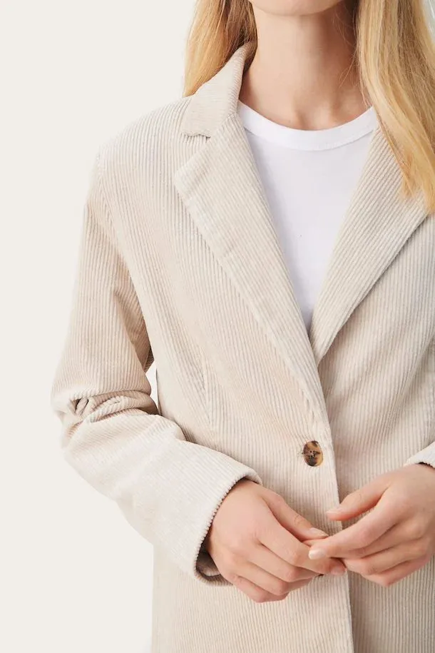 Sacs of Ashbourne   Part Two Chrisanne Cord Blazer Perfectly Pale