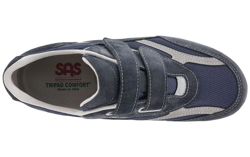 SAS Men's Blue JV Mesh Active Sneaker