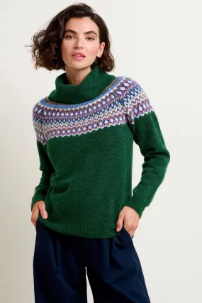 Scandi Roll Neck Sweater.