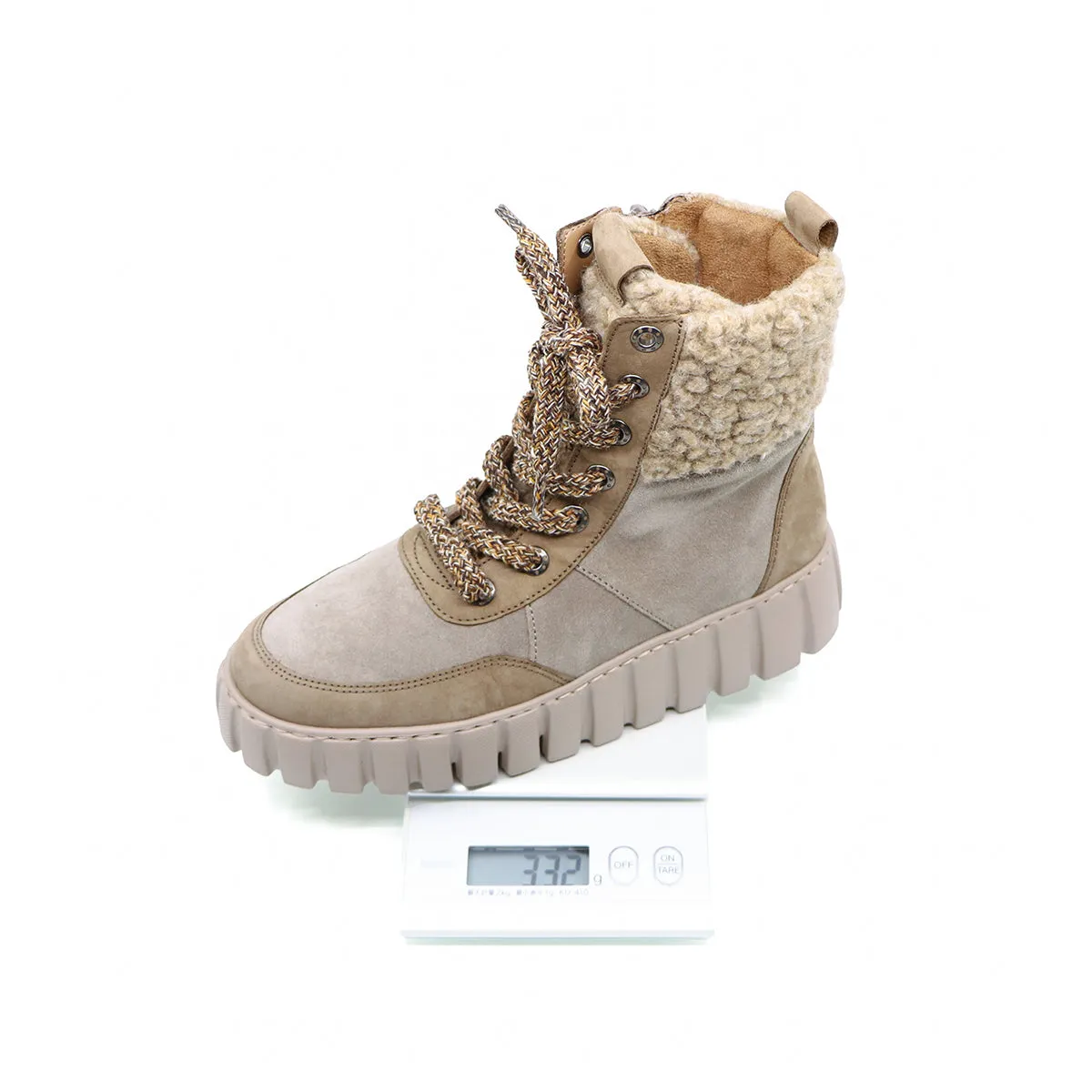 Schnee Dark Beige Ultra Light Platform Boots