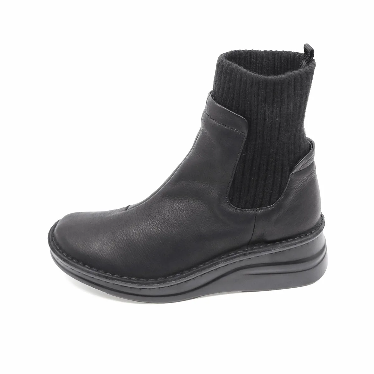 Setsu Black Real Support Sock Boots