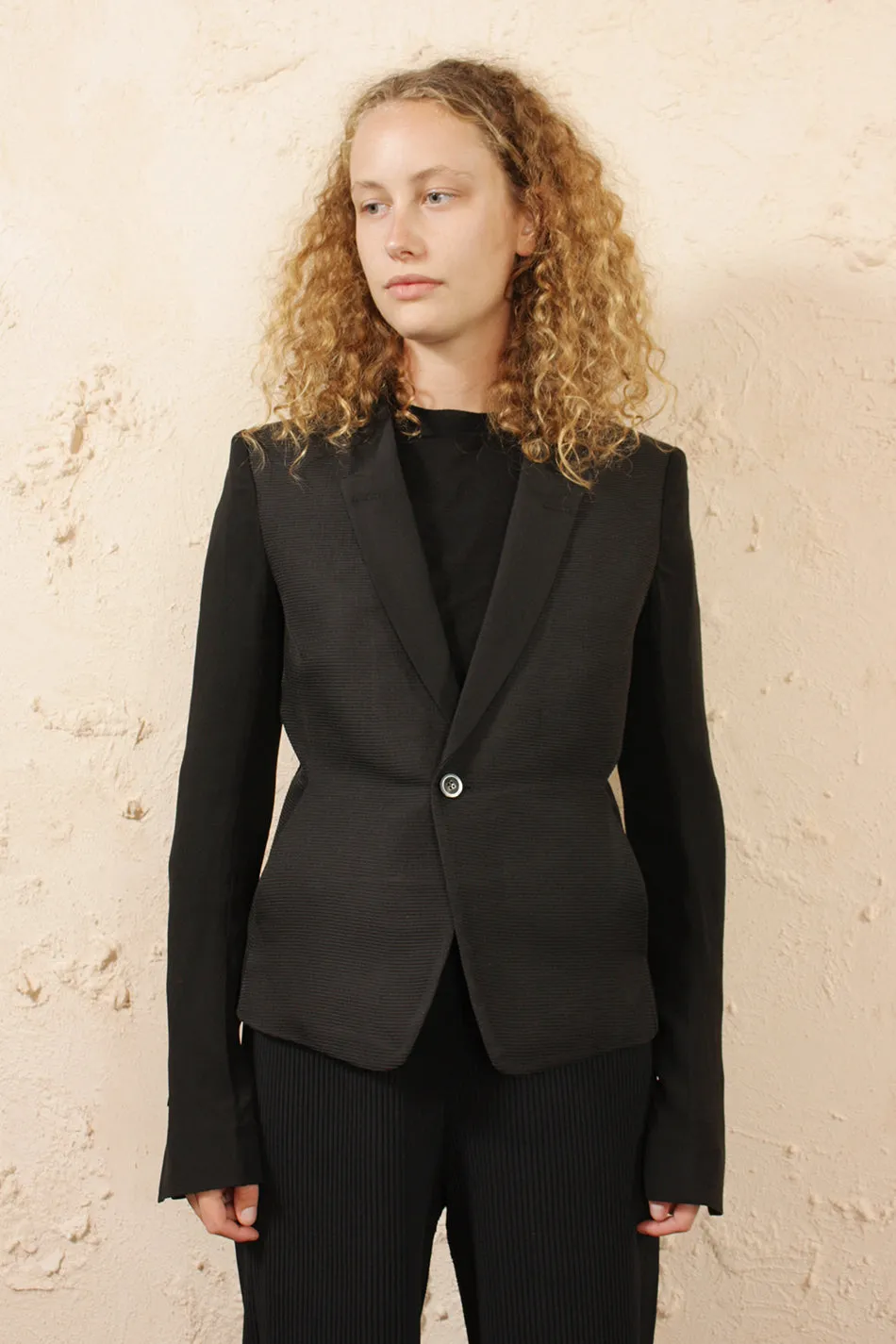 Short Tuxedo Blazer