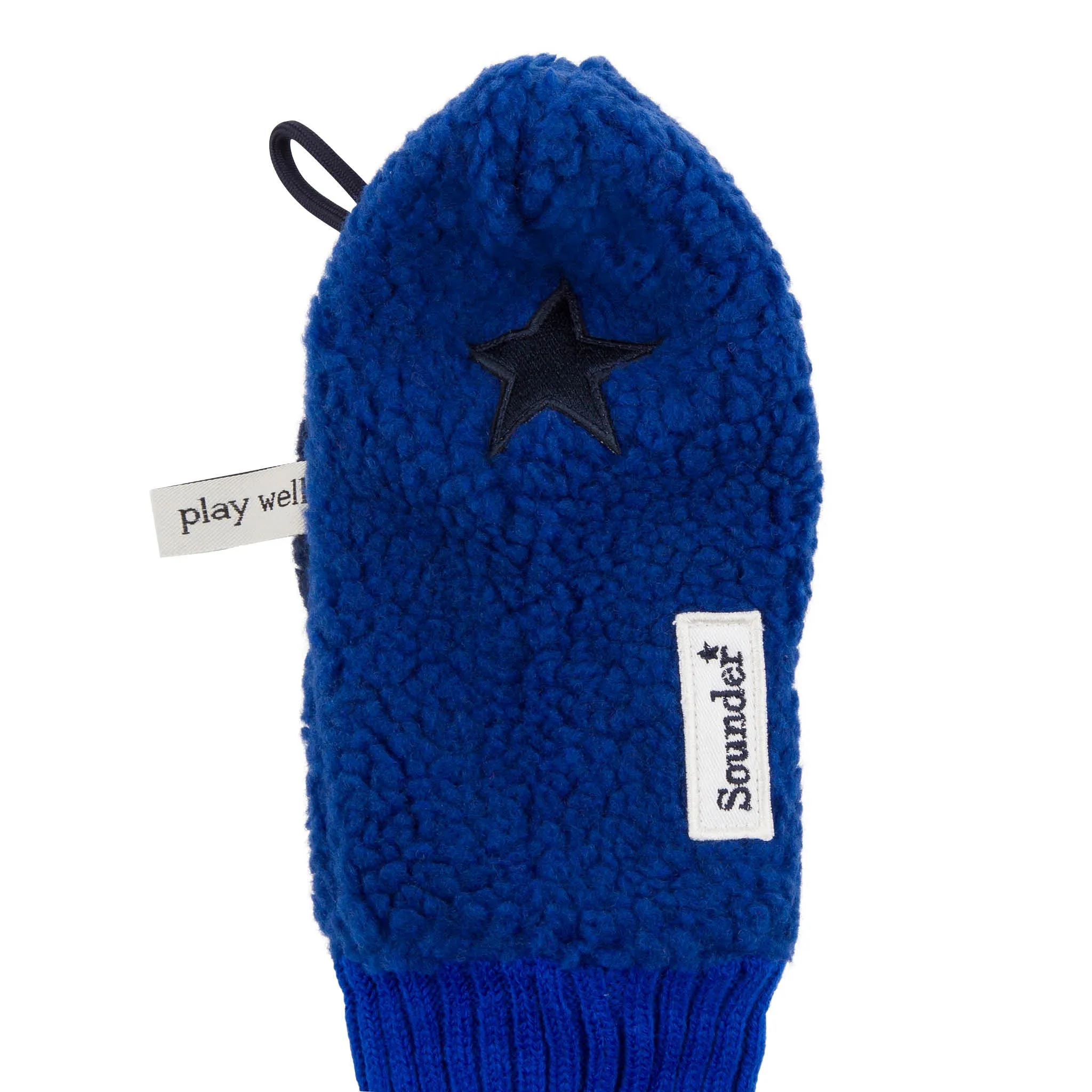 Sounder golf driver headcover - navy / deep navy star logo