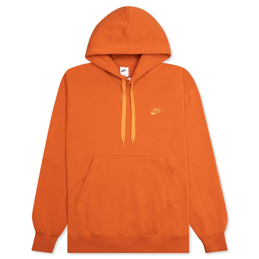 Sportswear Pullover Hoodie - French Terry - Sport Spice/Hot Curry