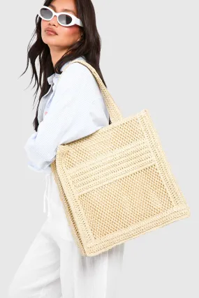 Straw Tote Bag