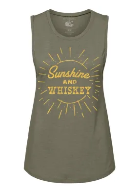 Sunshine & Whiskey Muscle Tank