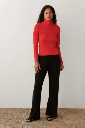 The Sweater Rib Simple Pant - Jet