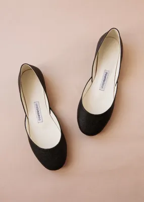 The Vegan Ballet Flats - Black