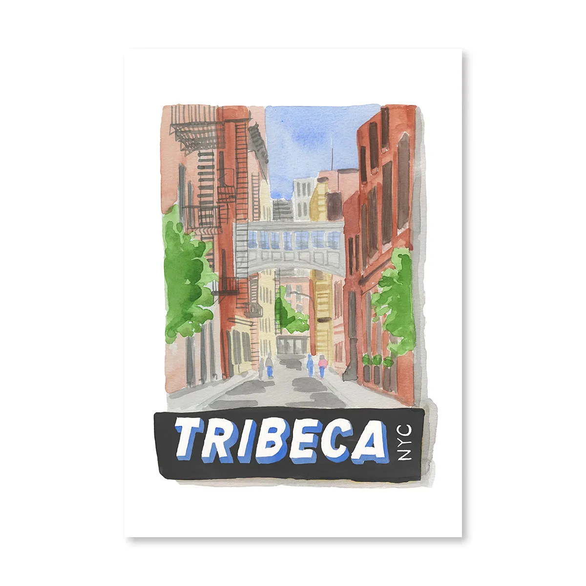 Tribeca New York City Matchbook