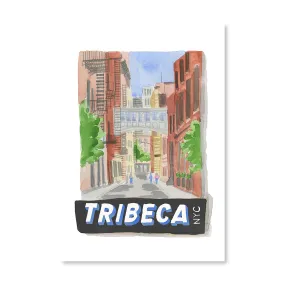 Tribeca New York City Matchbook