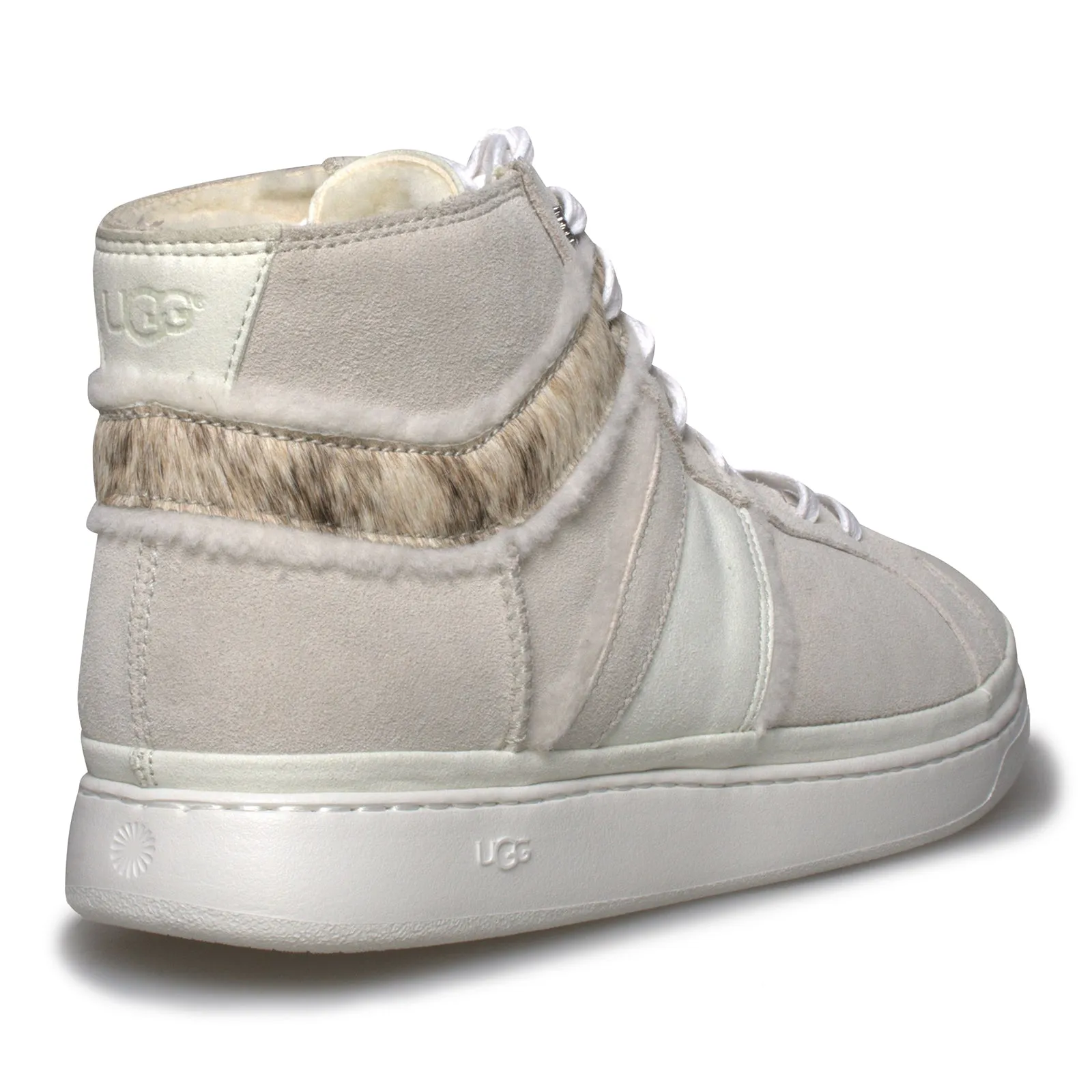 UGG Cali High Spillseam White Sneakers - Men's