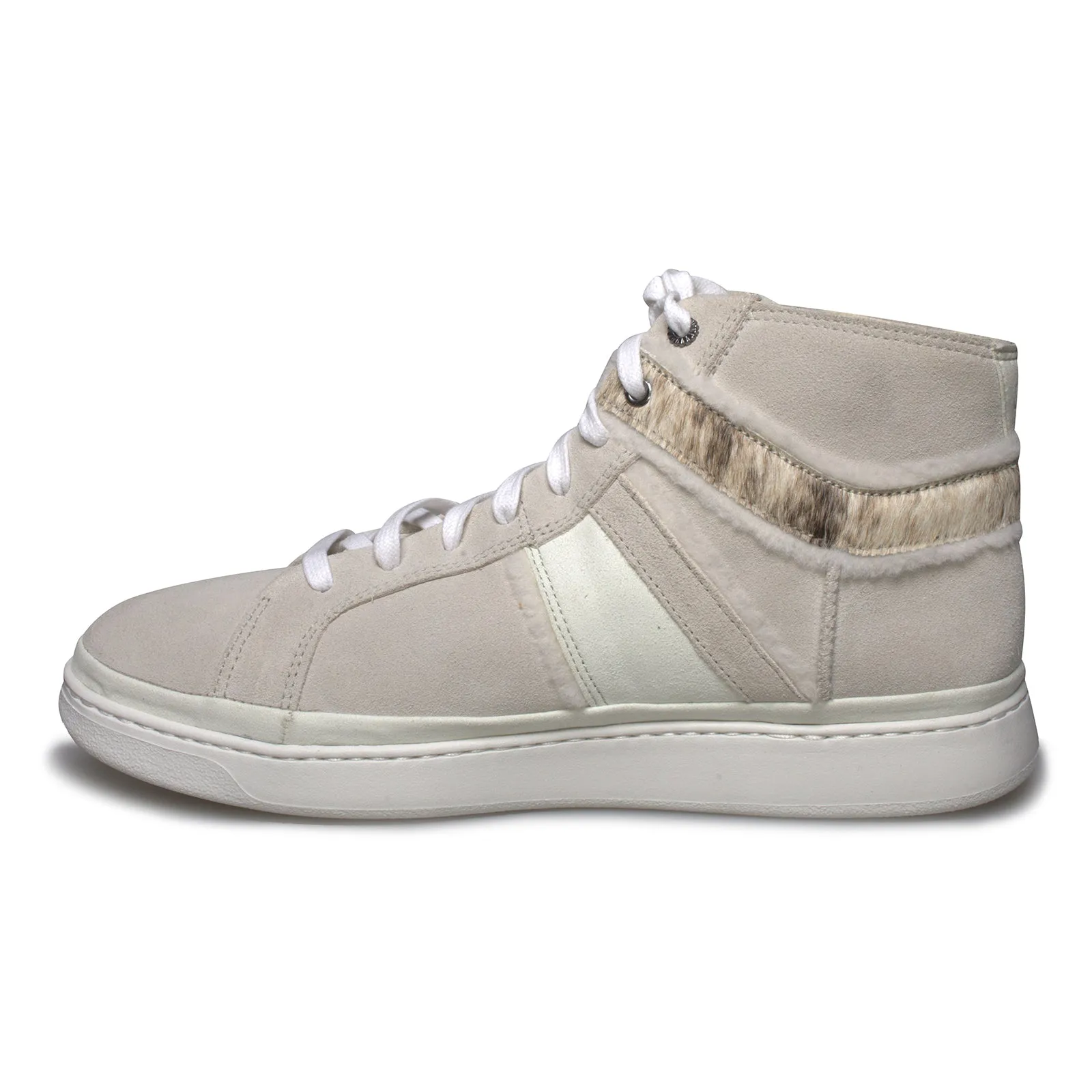 UGG Cali High Spillseam White Sneakers - Men's