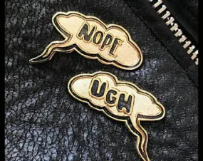 Ugh / Nope Pin Set