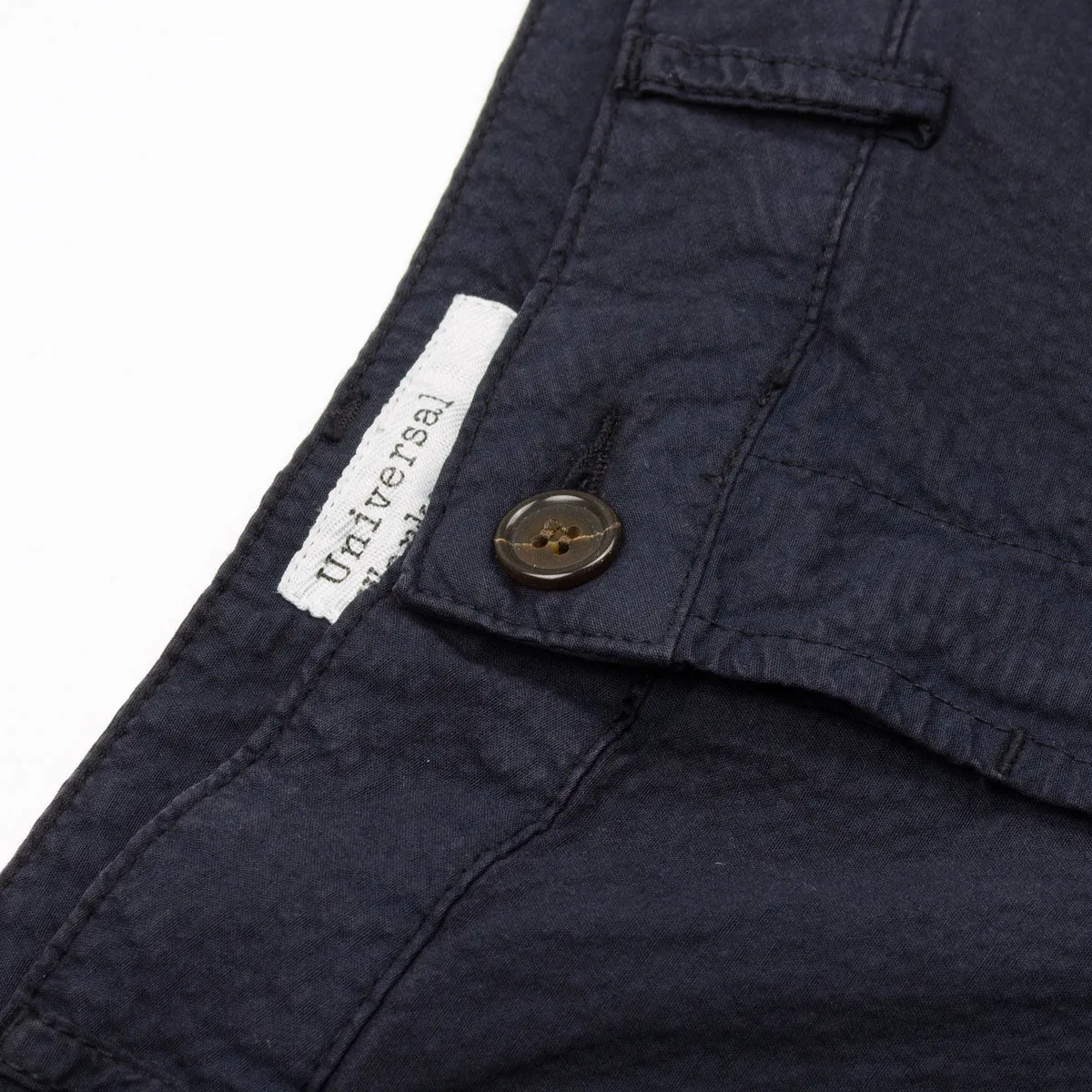 Universal Works - Military Chino Seersucker II - Navy