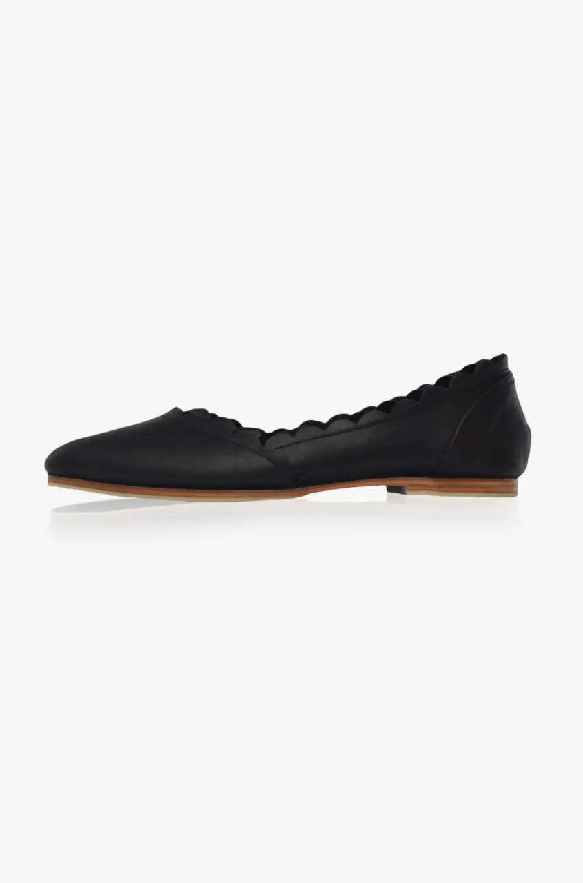 Valentina Leather Ballet Flats - Shop Now!