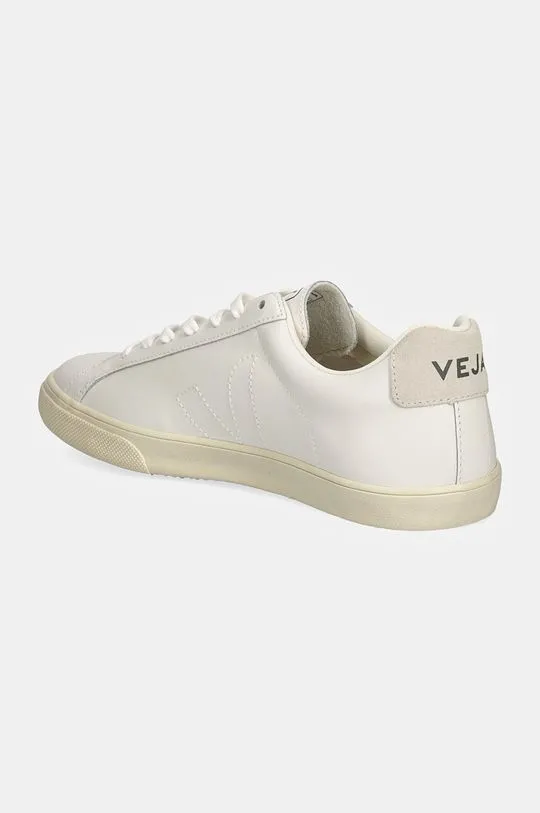 Veja leather sneakers Esplar Leather white color