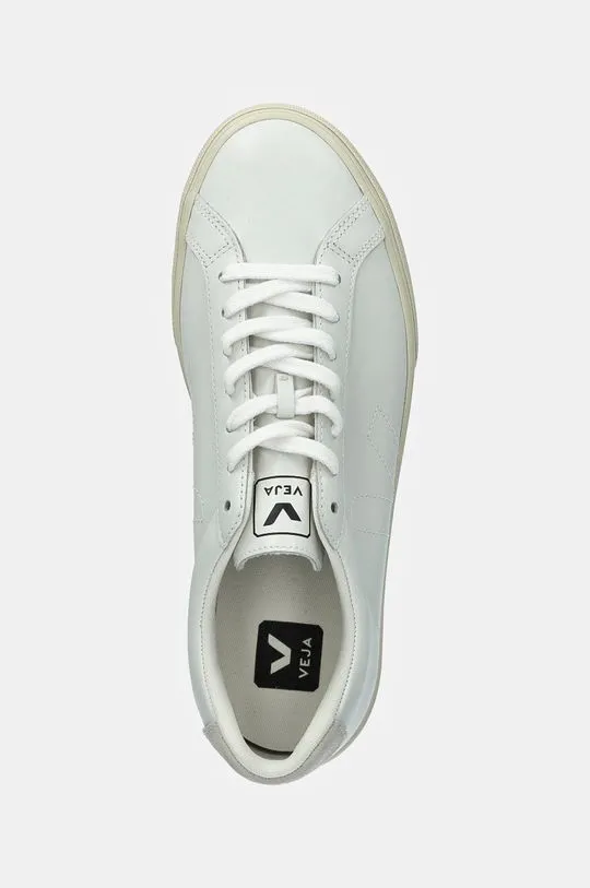 Veja leather sneakers Esplar Leather white color