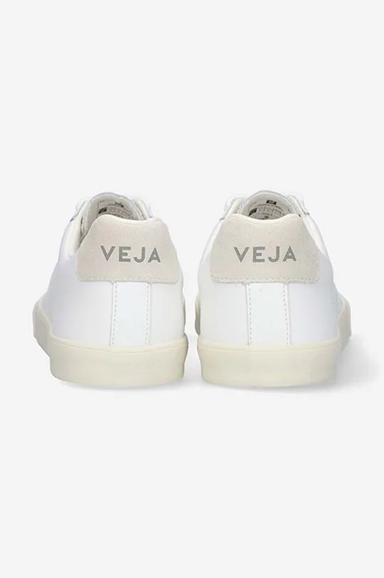 Veja leather sneakers Esplar Leather white color