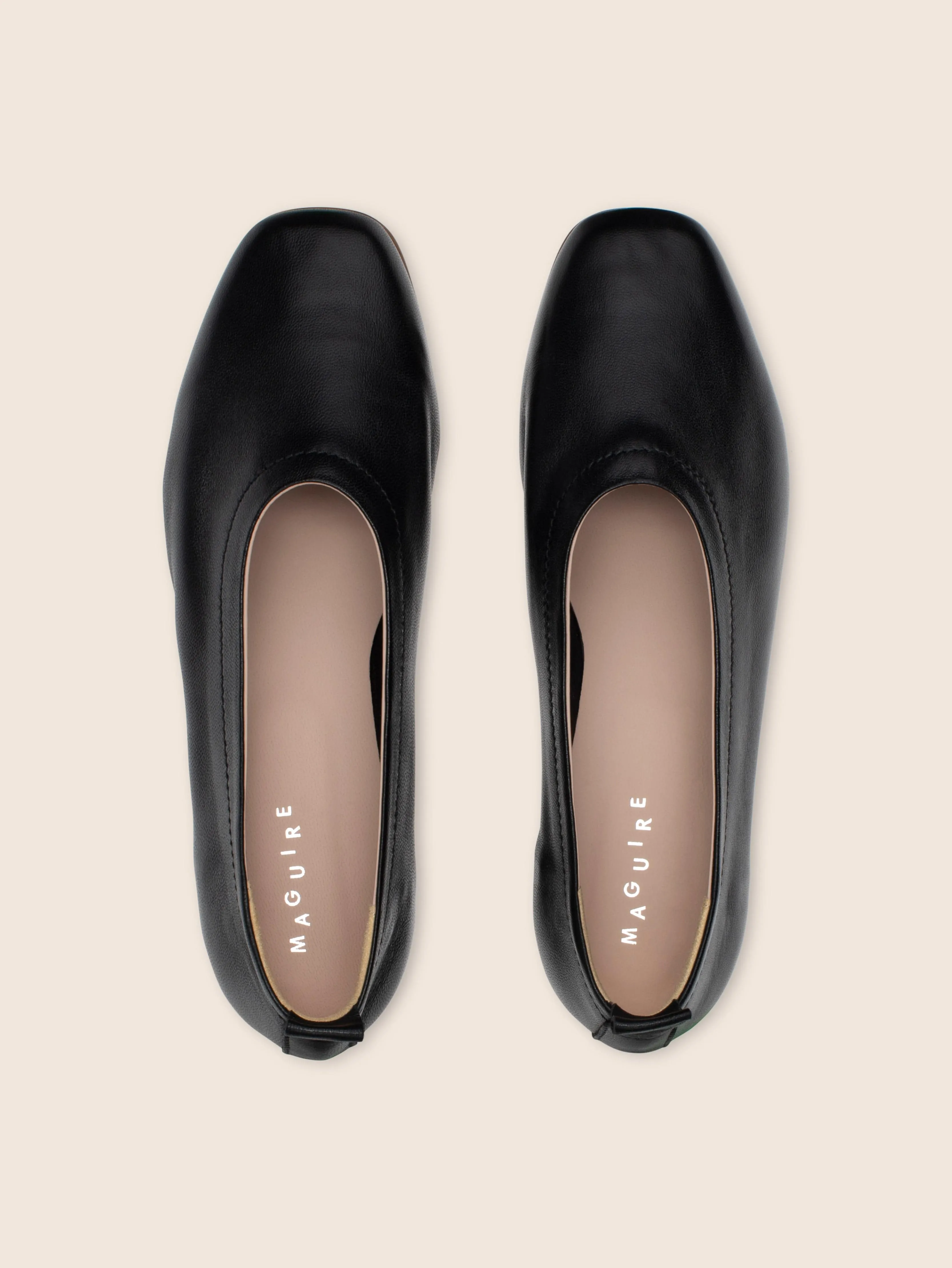 Velada Black Ballet Flats