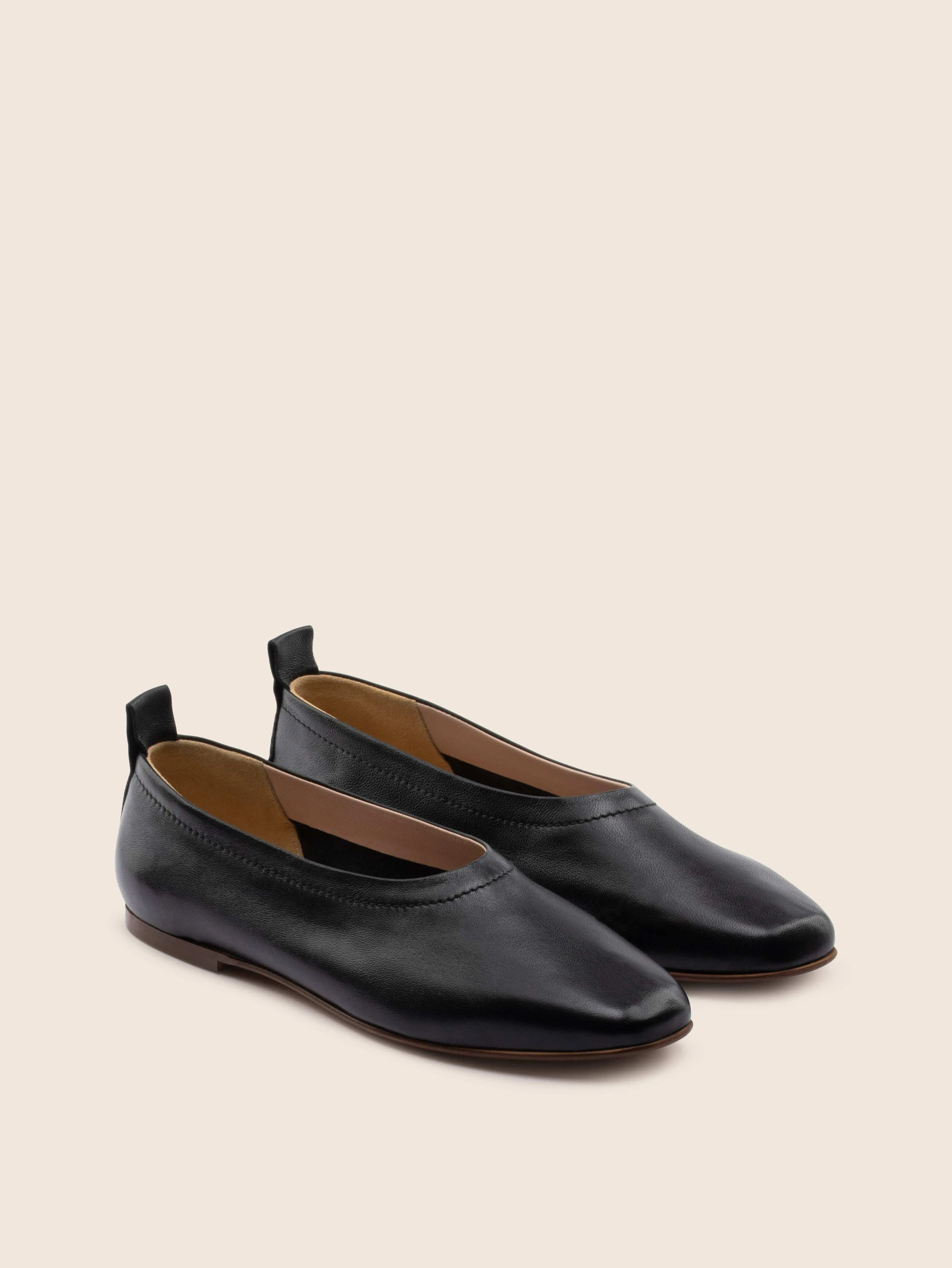 Velada Black Ballet Flats