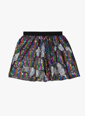 Vierra Rose Kate Sequin Skirts - Rainbow Reversible Sequins | Shop Now