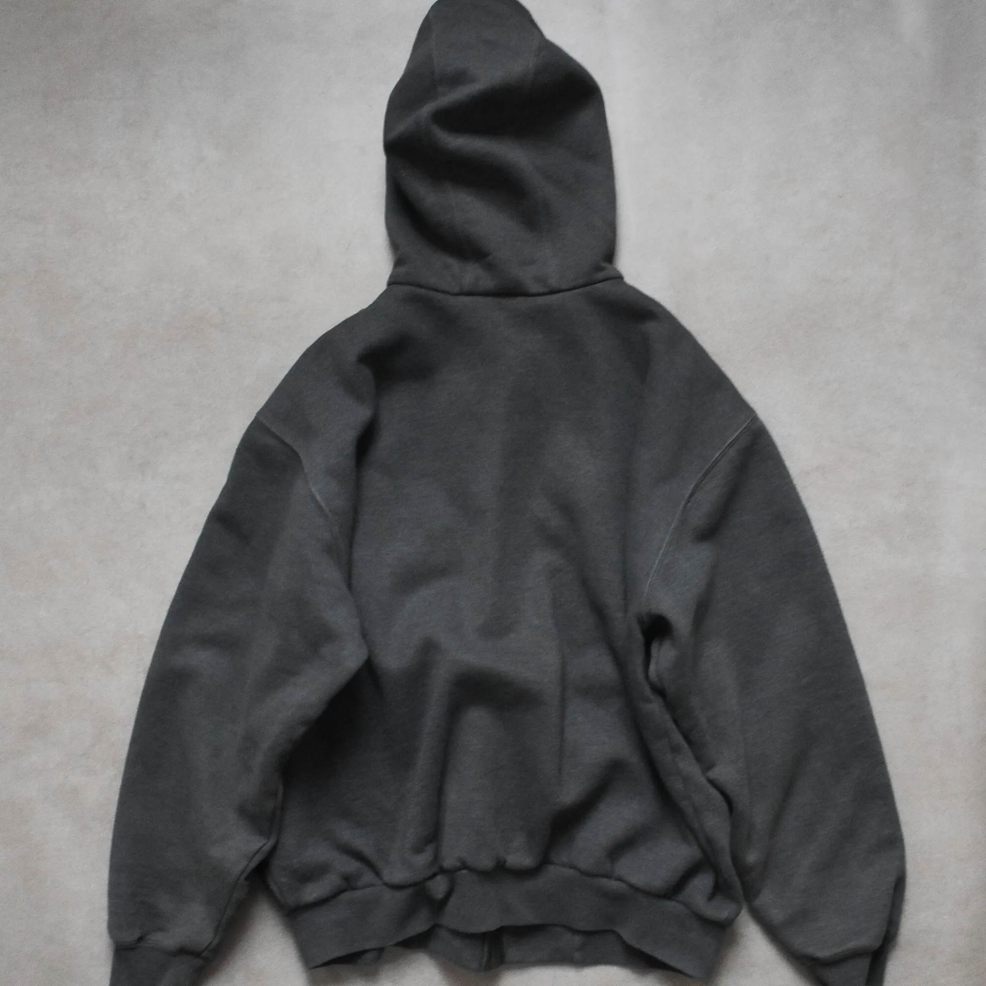 Vintage Carhartt Grey Fleece Hoodie - L