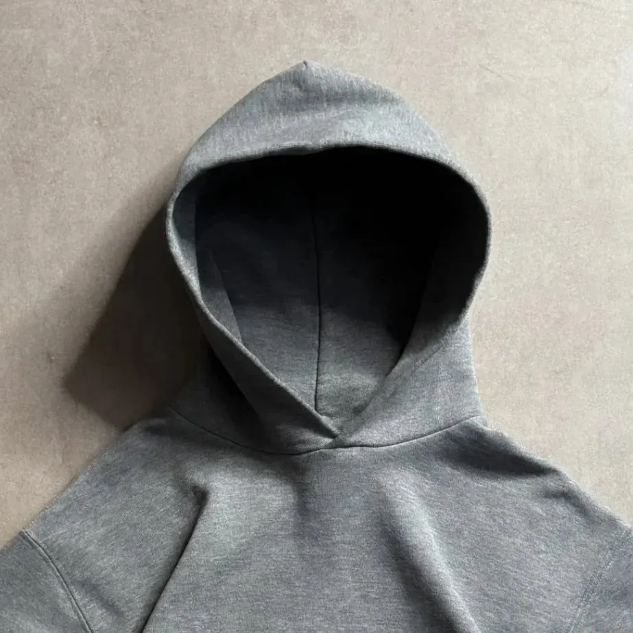 Vintage Russell Athletic Gray Hoodie - M