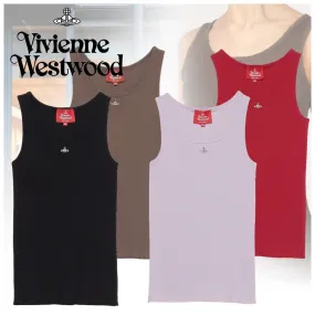 Vivienne Westwood Cotton Logo Tanks & Camisoles