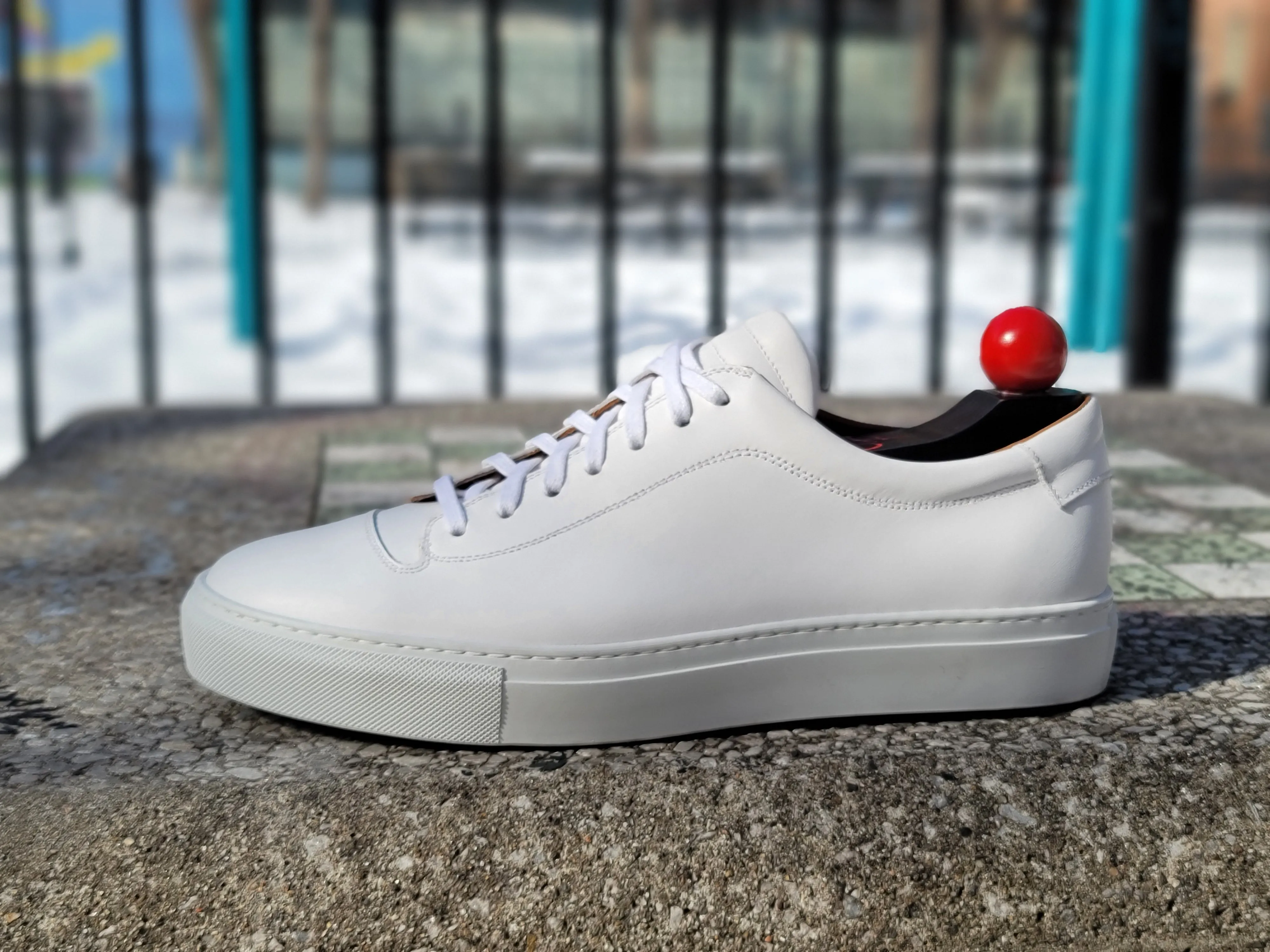 White Calf Sole Olympia - Best Online Deal!