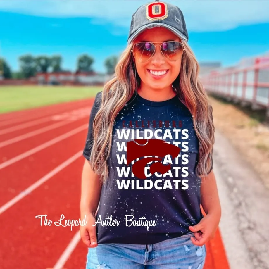 Wildcats T-shirt Stacked