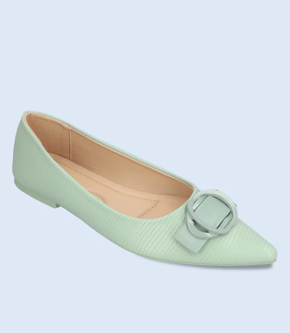 Women Green Casual Pumps BW8477 - Shop Now!