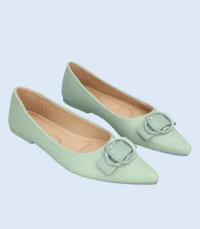 Women Green Casual Pumps BW8477 - Shop Now!