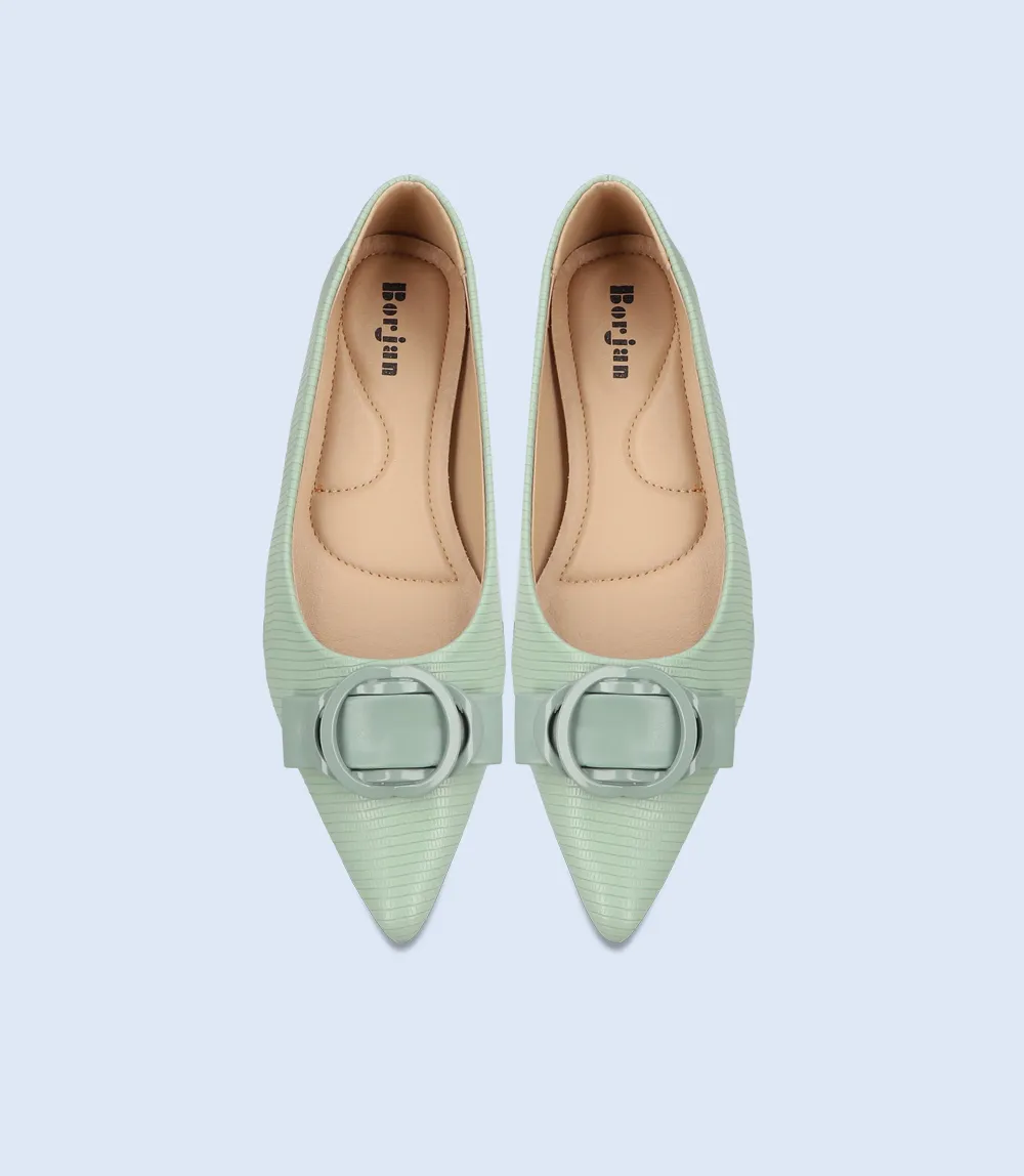 Women Green Casual Pumps BW8477 - Shop Now!