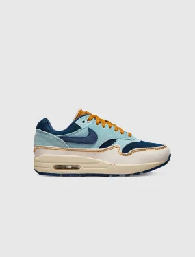 WOMEN'S AIR MAX 1 '87 AURA MIDNIGHT NAVY PALE IVORY