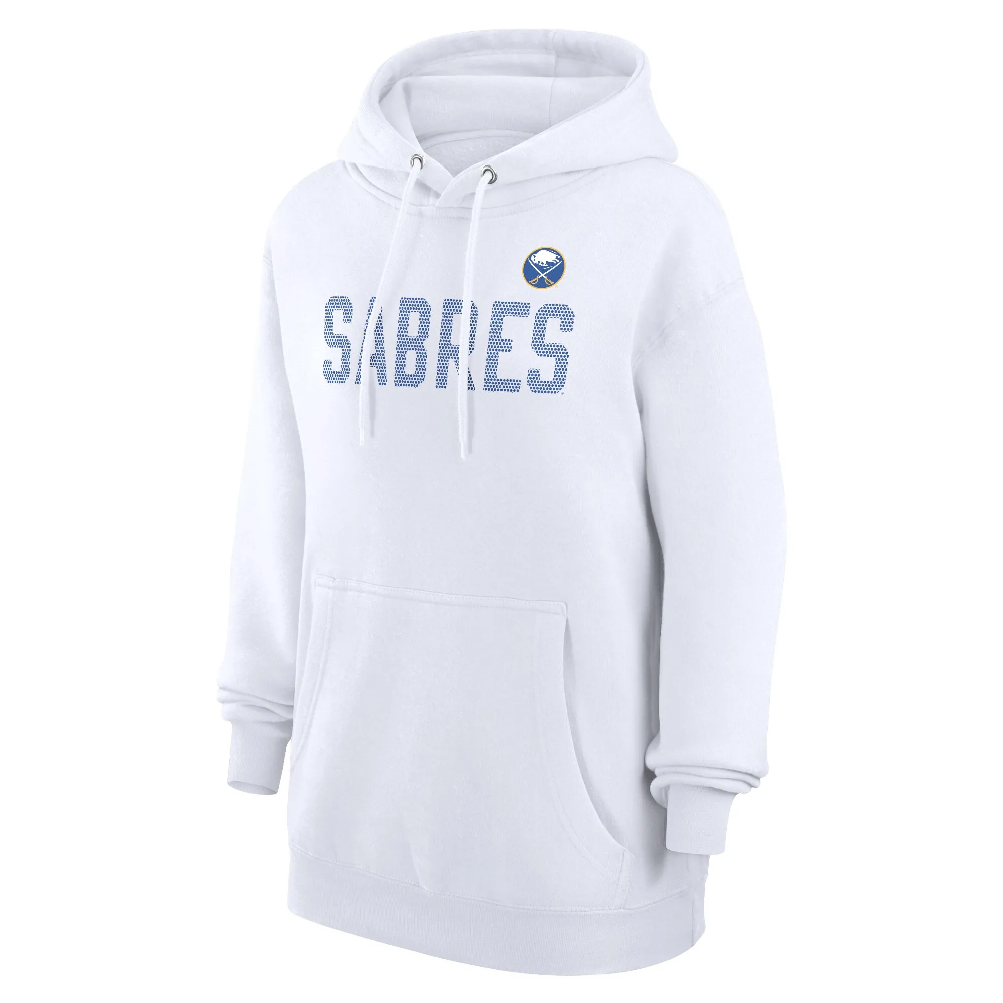 Women's Buffalo Sabres  G-III 4Her by Carl Banks White Dot Print Pullover Hoodie