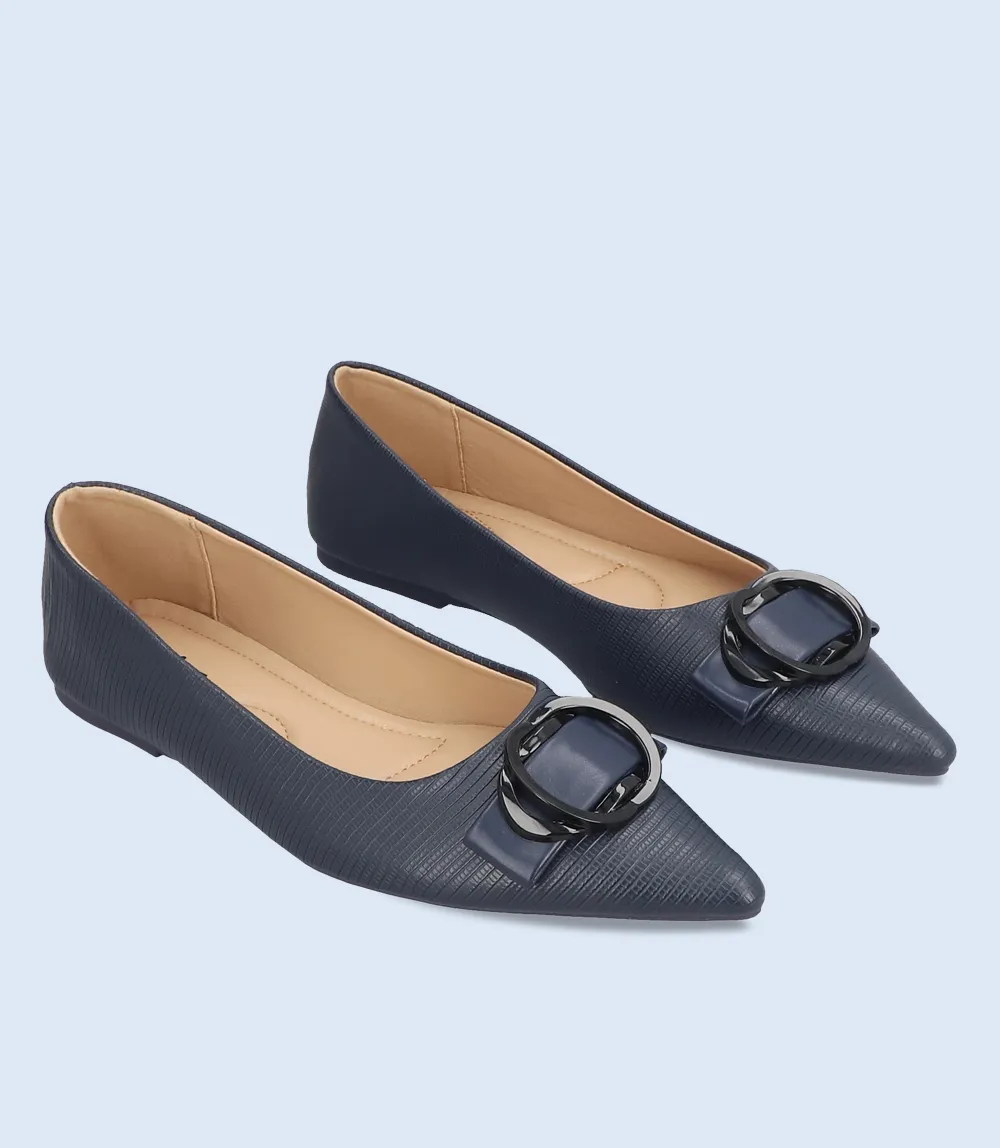 Women's casual pumps in navy - BW8477