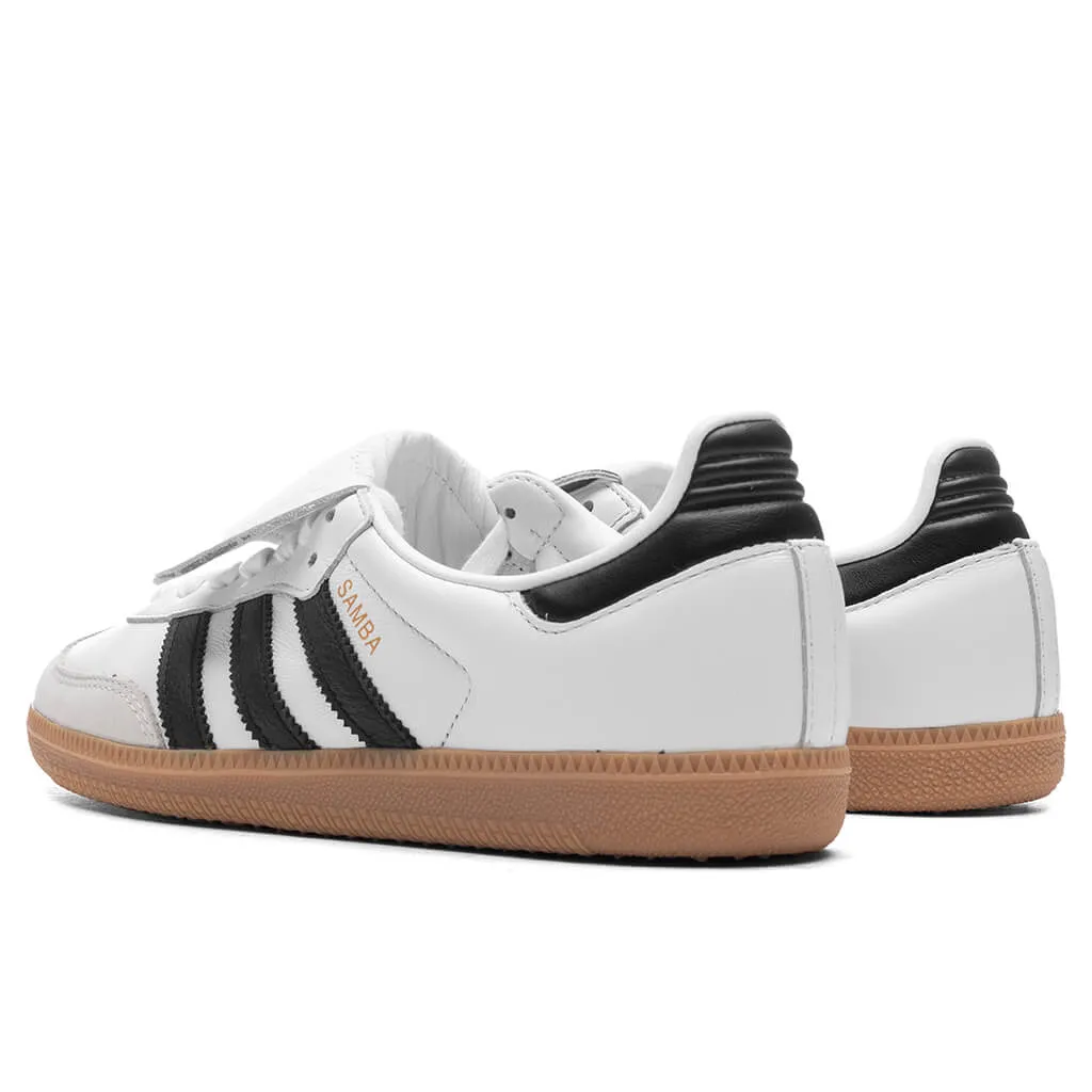 Women's Samba LT - White Core Black Gold Metallic