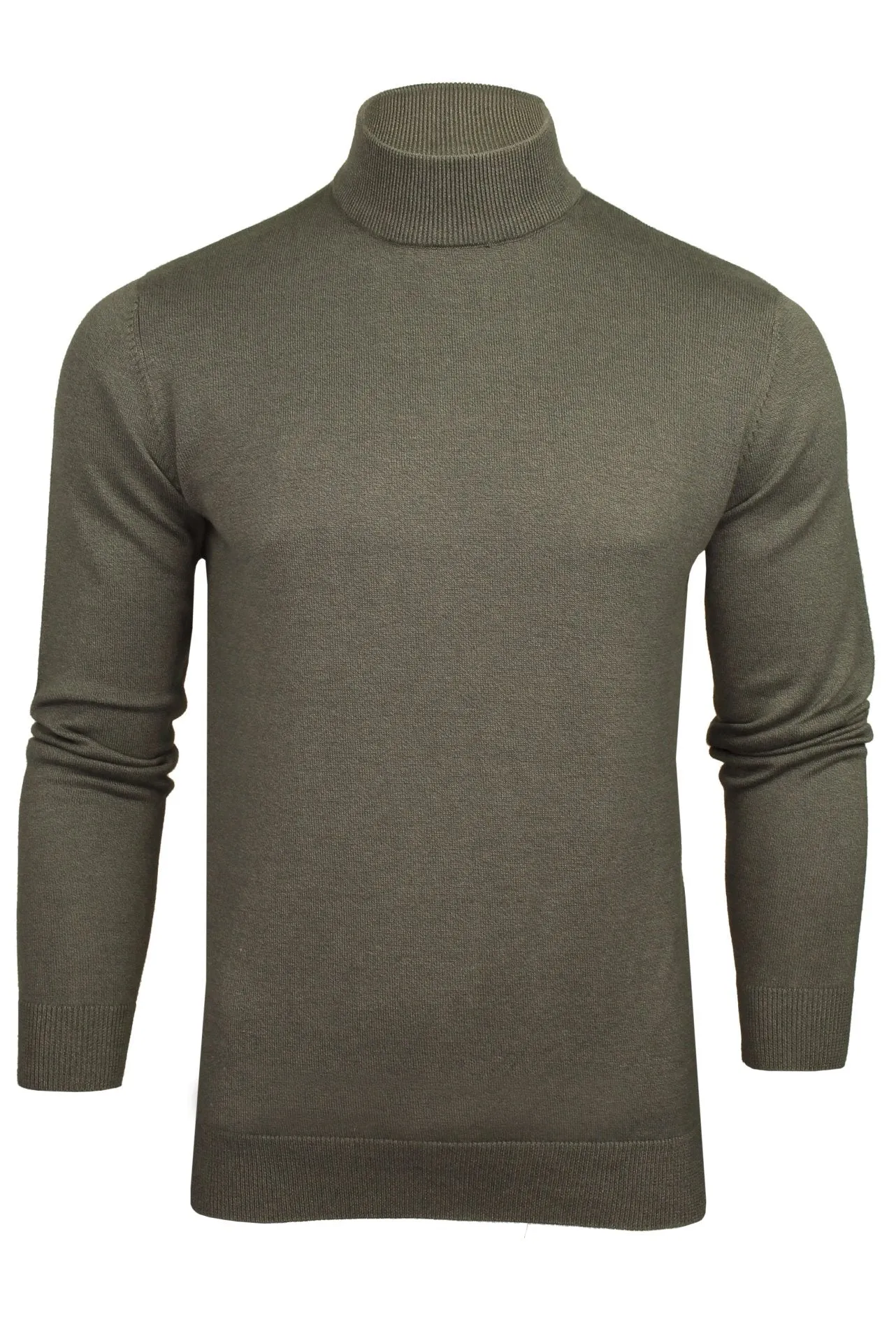 Xact Men's Cotton Turtle Neck Jumper