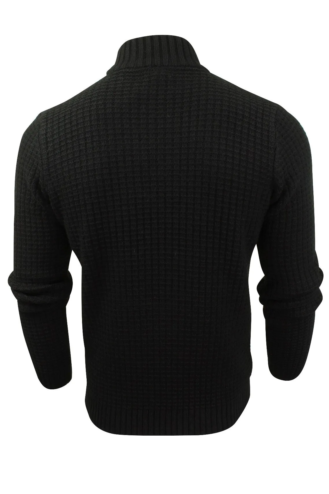 Xact Men's Textured Turtle Neck Jumper