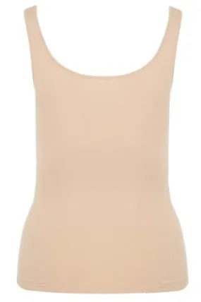 YOURS Curve Nude Seamless Control Vest Top